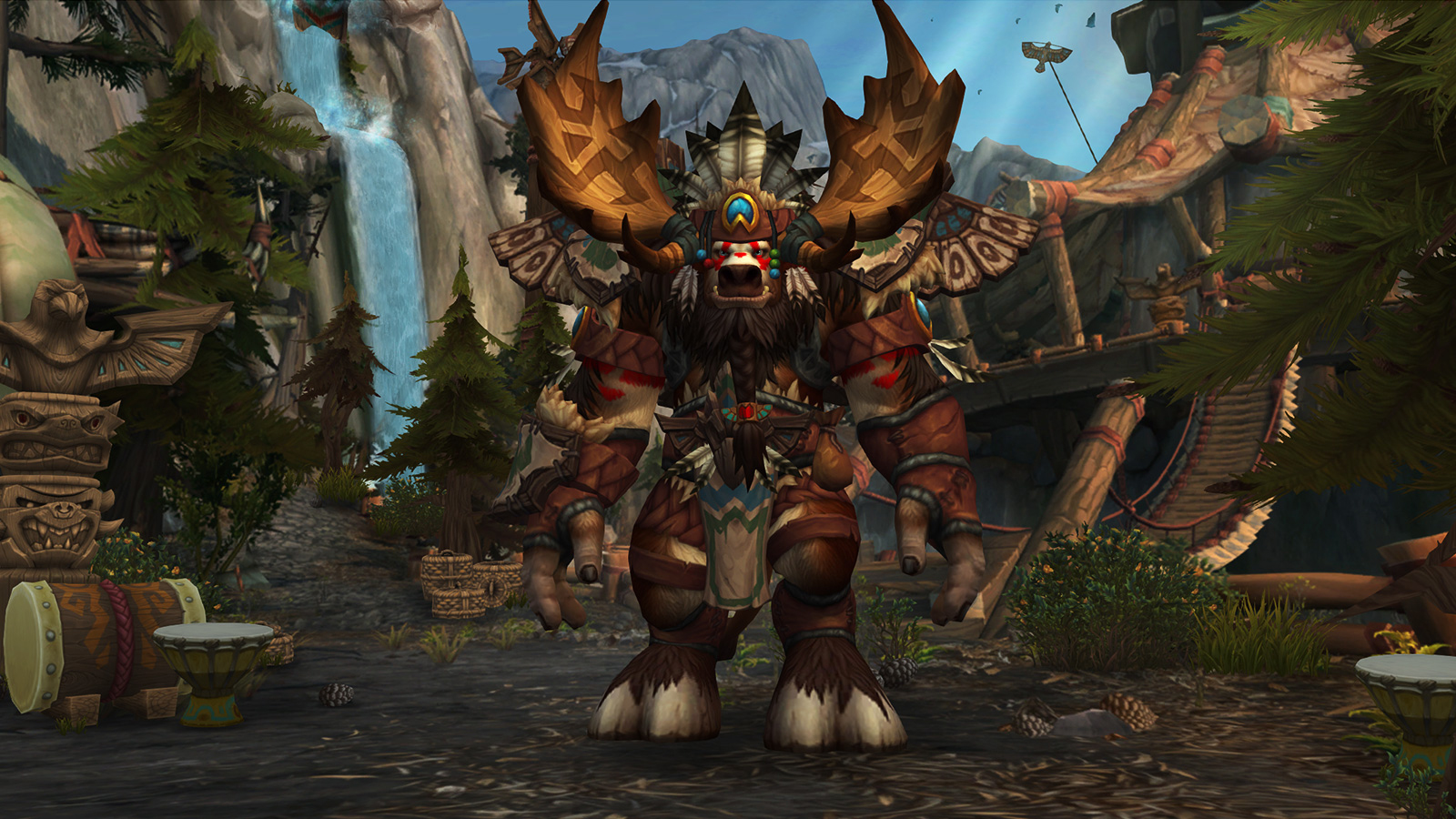 Tauren De Haut Roc Race Alli E Battle For Azeroth World Of Warcraft