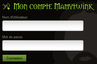 Connectez-vous à votre compte Mamytwink depuis le site