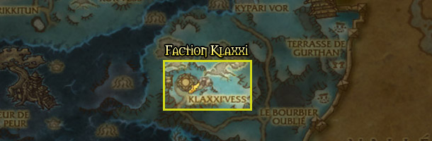 Retrouvez la faction Klaxxi à Klaxxi'vess
