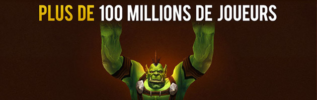 100 millions de comptes uniques ont été créés dans WoW