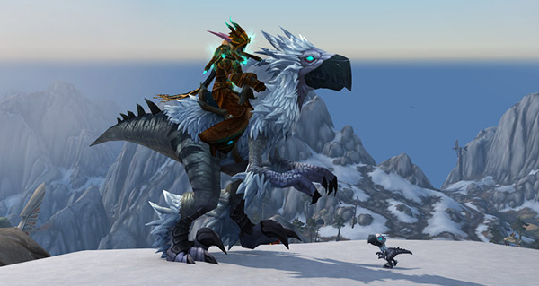 Chasseur plume-neige - Monture World of Warcraft