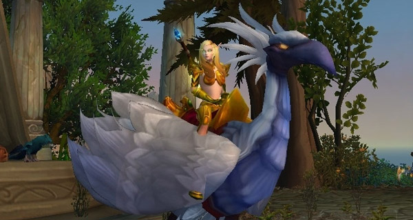 Faucon-pérégrin ivoire - Monture World of Warcraft
