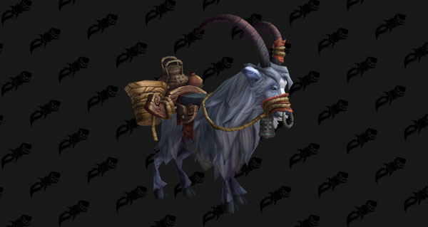 Rênes de chèvre de monte des neiges - Monture World of Warcraft