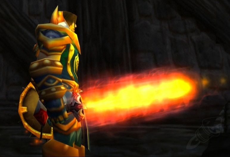 L'Epée longue flamboyante de Teebu dans World of Warcraft