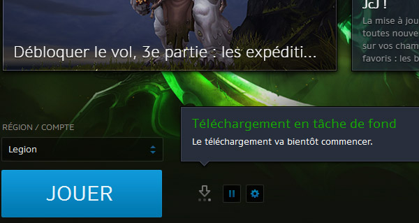 le patch 7.2 de wow est disponible au pre-telechargement