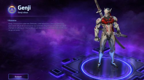 Image de Heroes : Skins patch 2.29.2 Genji