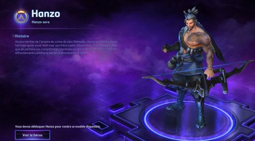 Image de Heroes : skins Hanzo maître assassin et pérégrin