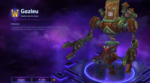 Image de Heroes of the Storm : Skins Sanssaint Gazleu patch 28.3