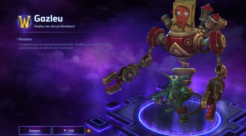 Image de Heroes of the Storm : Skins Sanssaint Gazleu patch 28.3