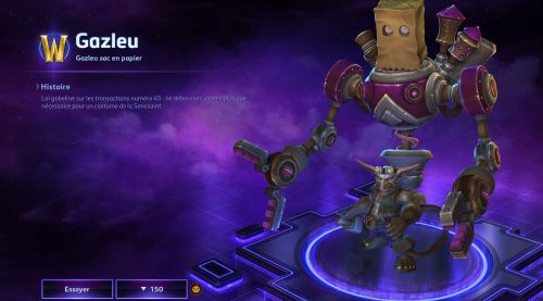 Image de Heroes of the Storm : Skins Sanssaint Gazleu patch 28.3