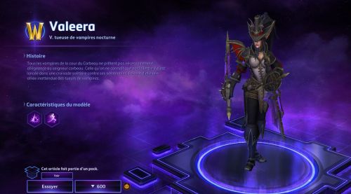 Image de Heroes of the Storm : Skins Sanssaint Valeera patch 28.3