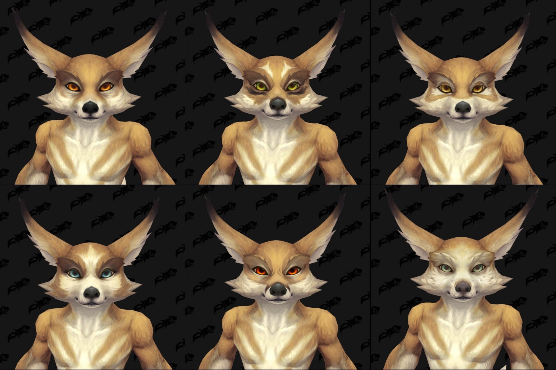 Visages des Vulpera (Hommes)