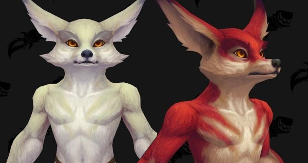 alpha battle for azeroth : options des modeles des vulpera