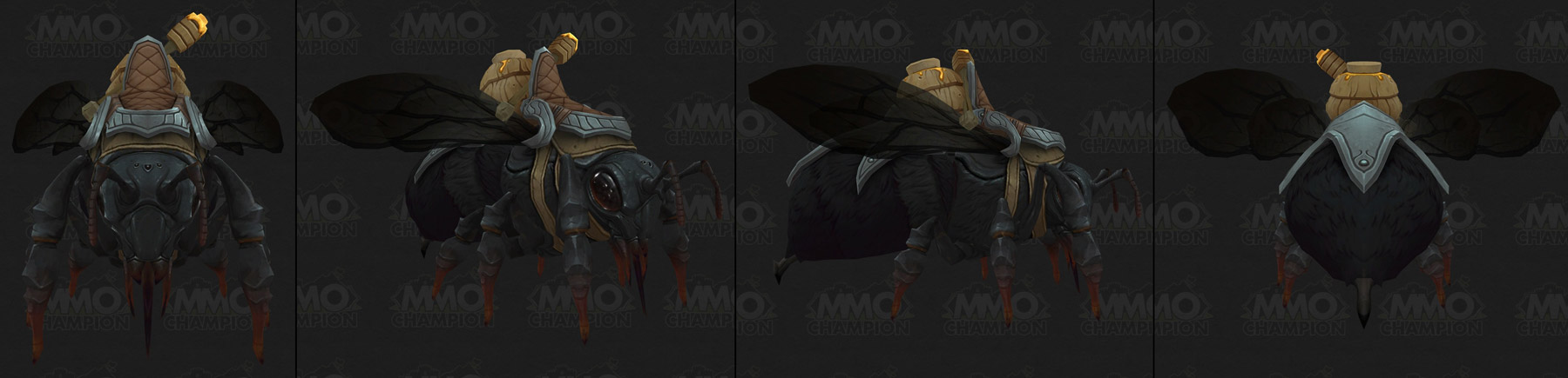 Monture Abeille coloris noir - Battle for Azeroth