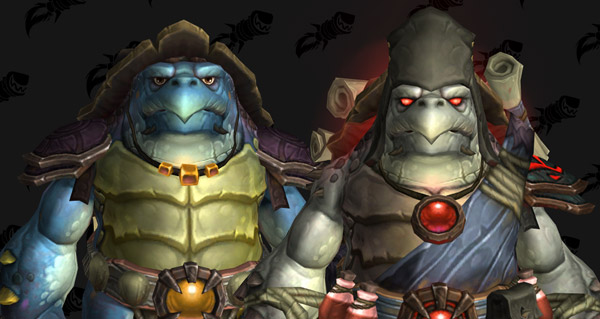 battle for azeroth : les modeles de la faction tortollan