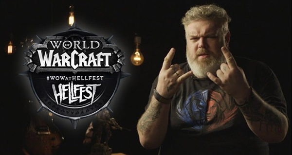 world of warcraft present au hellfest 2018