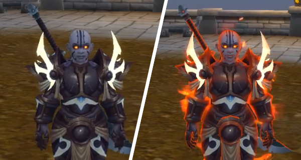 battle for azeroth : nouvelles animations pour le demoniste et les nains sombrefer