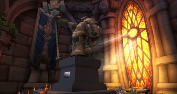 battle for azeroth : le tombeau d'uther a ete mis a jour