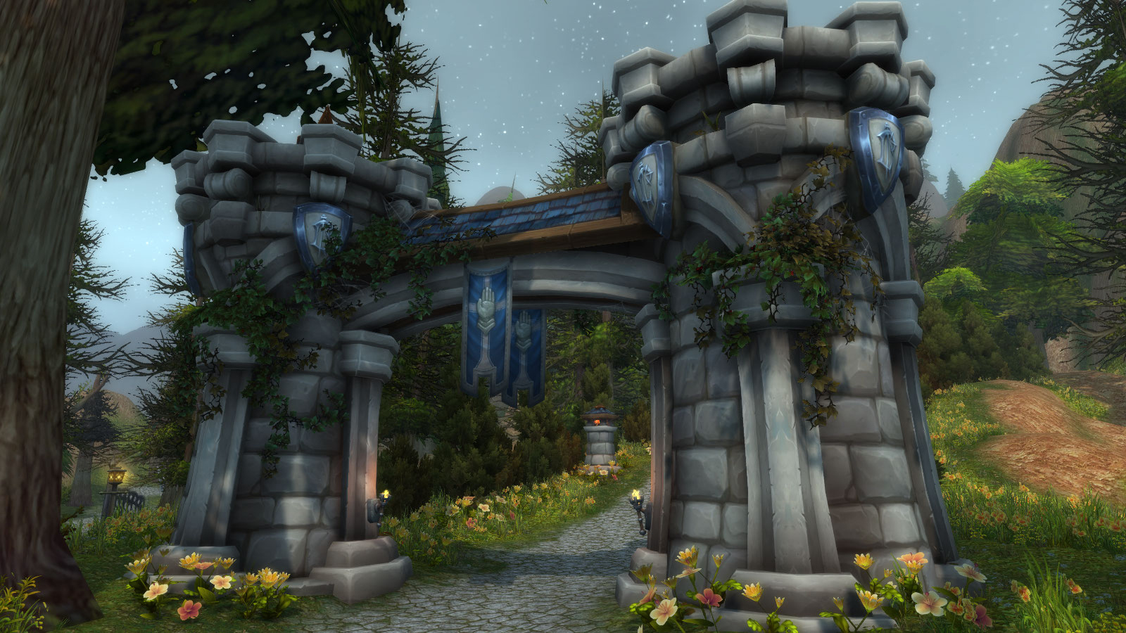 Arche menant au tombeau d'Uther à Battle for Azeroth