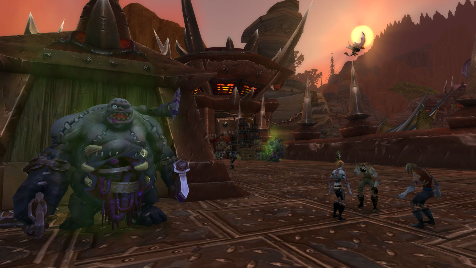 Les gardes de Fossoyeuse ont rejoint Orgrimmar