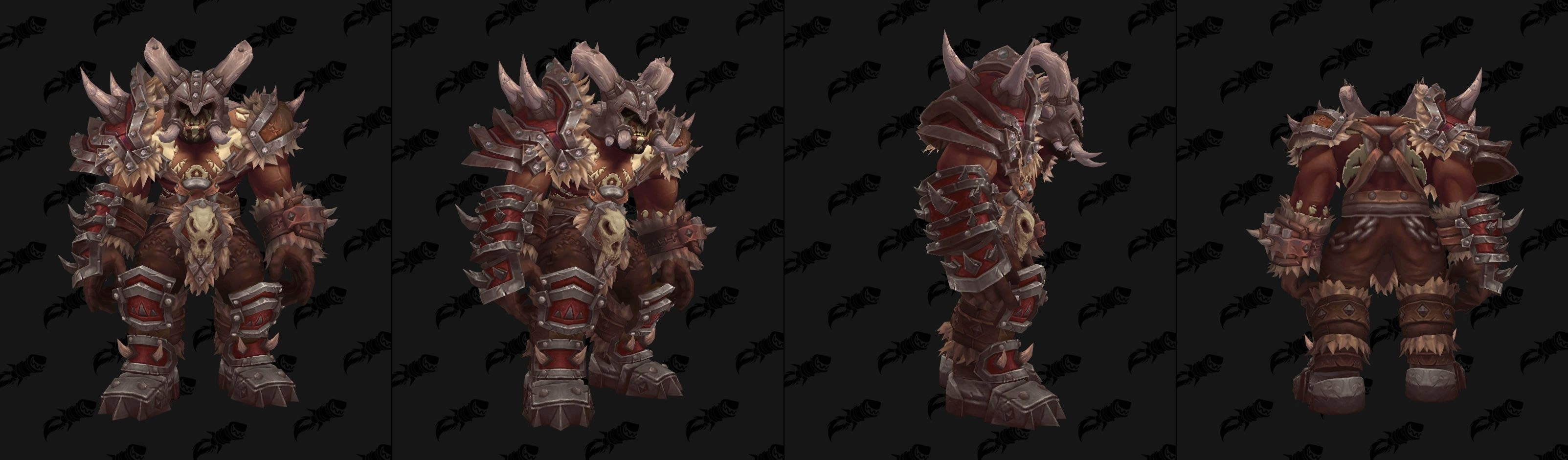 Armure héritage des Orcs Mag'har voutés (homme) - Coloris par défaut