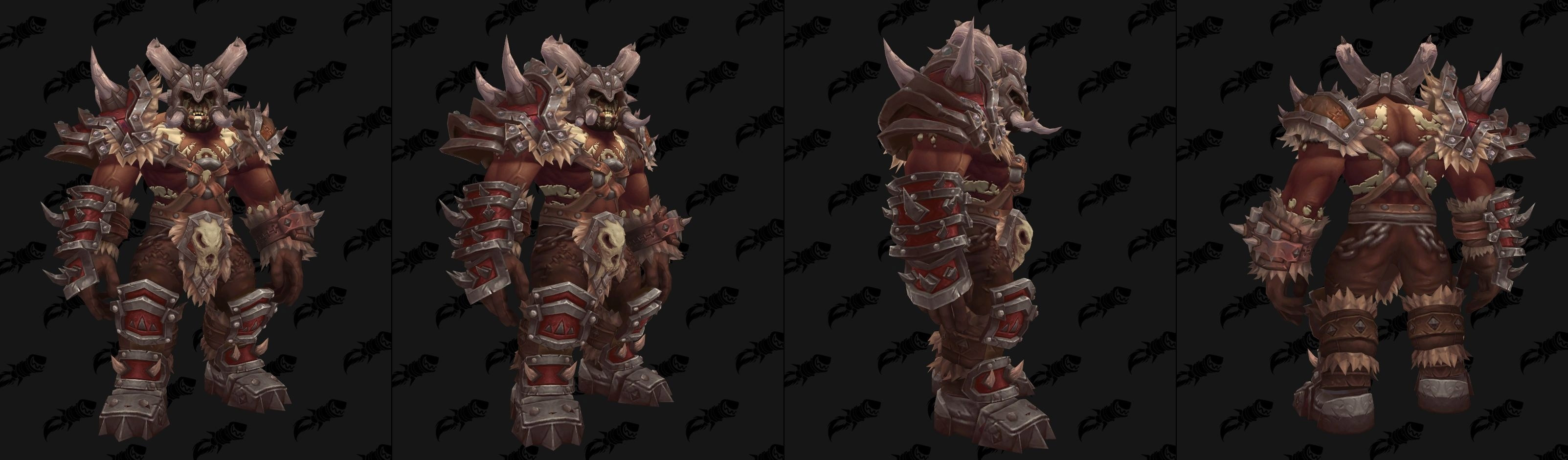 Armure héritage des Orcs Mag'har droits (homme) - Coloris par défaut