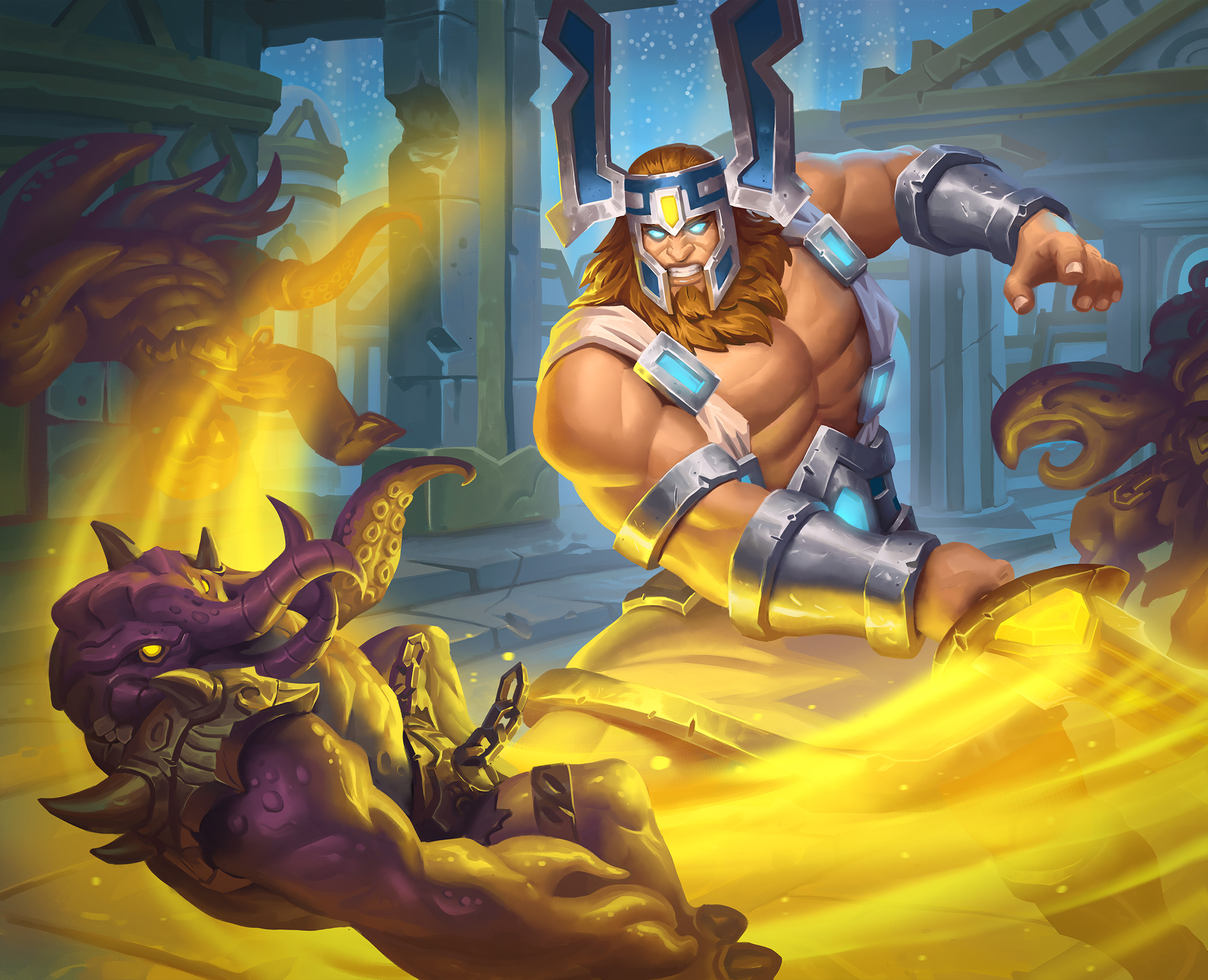 Hearthstone - Titans : Aggramar le Vengeur