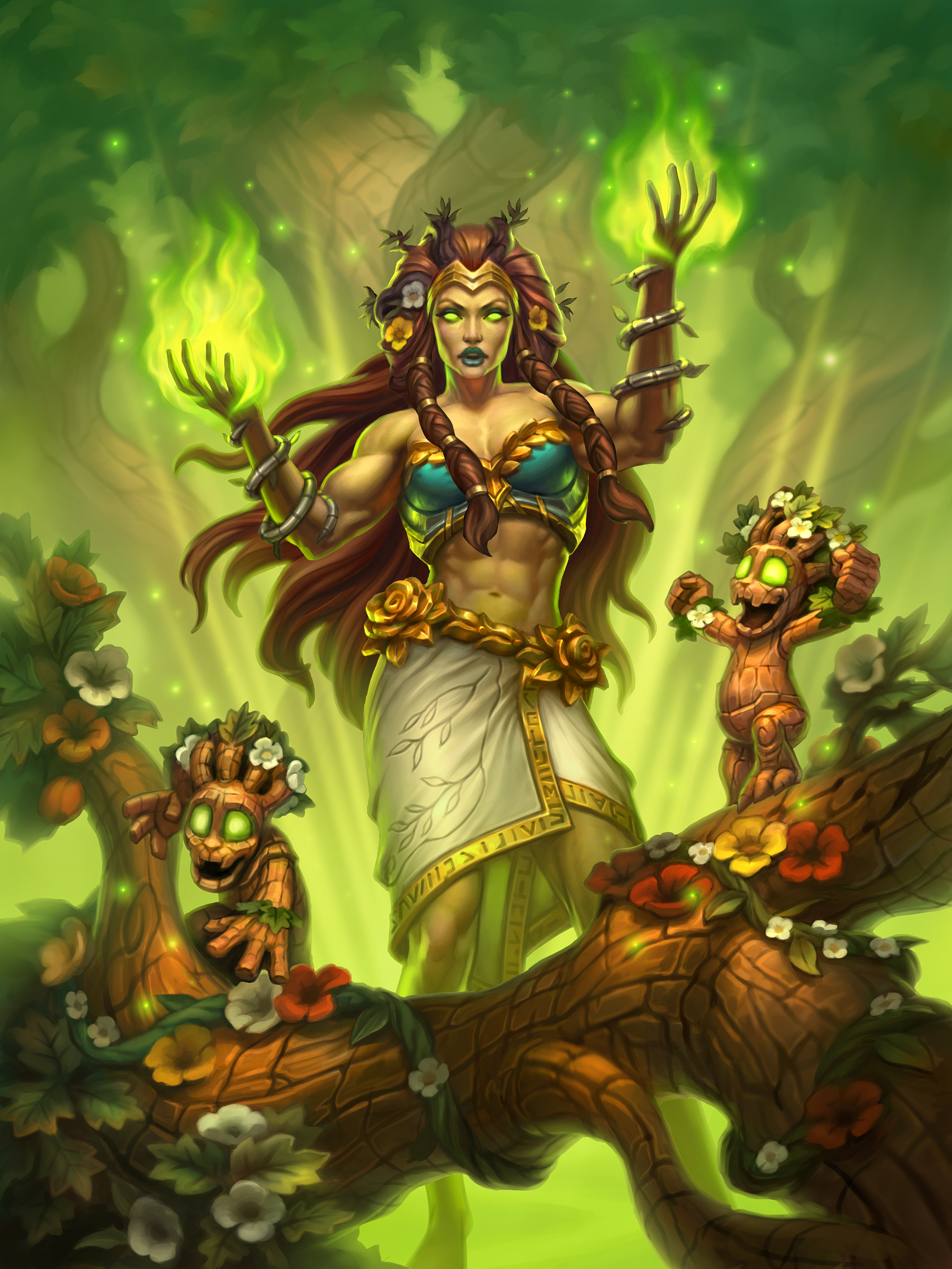 Hearthstone - Titans : Eonar, la Lieuse-de-vie