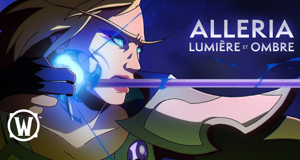 alleria : lumiere et ombre, le court metrage d'animation est disponible