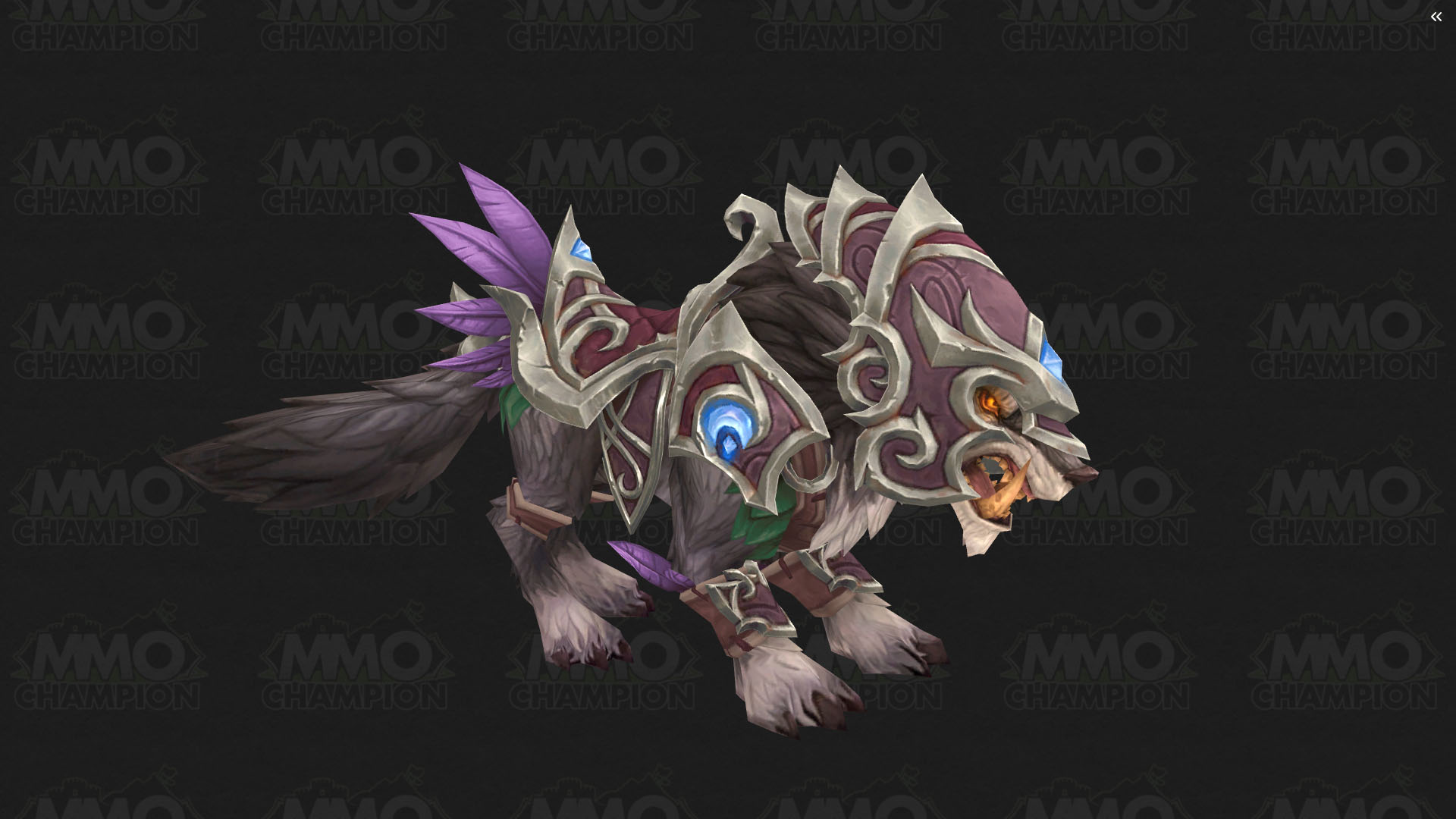 Patch 10.2.7 : Alliance Wolf Mount Purple