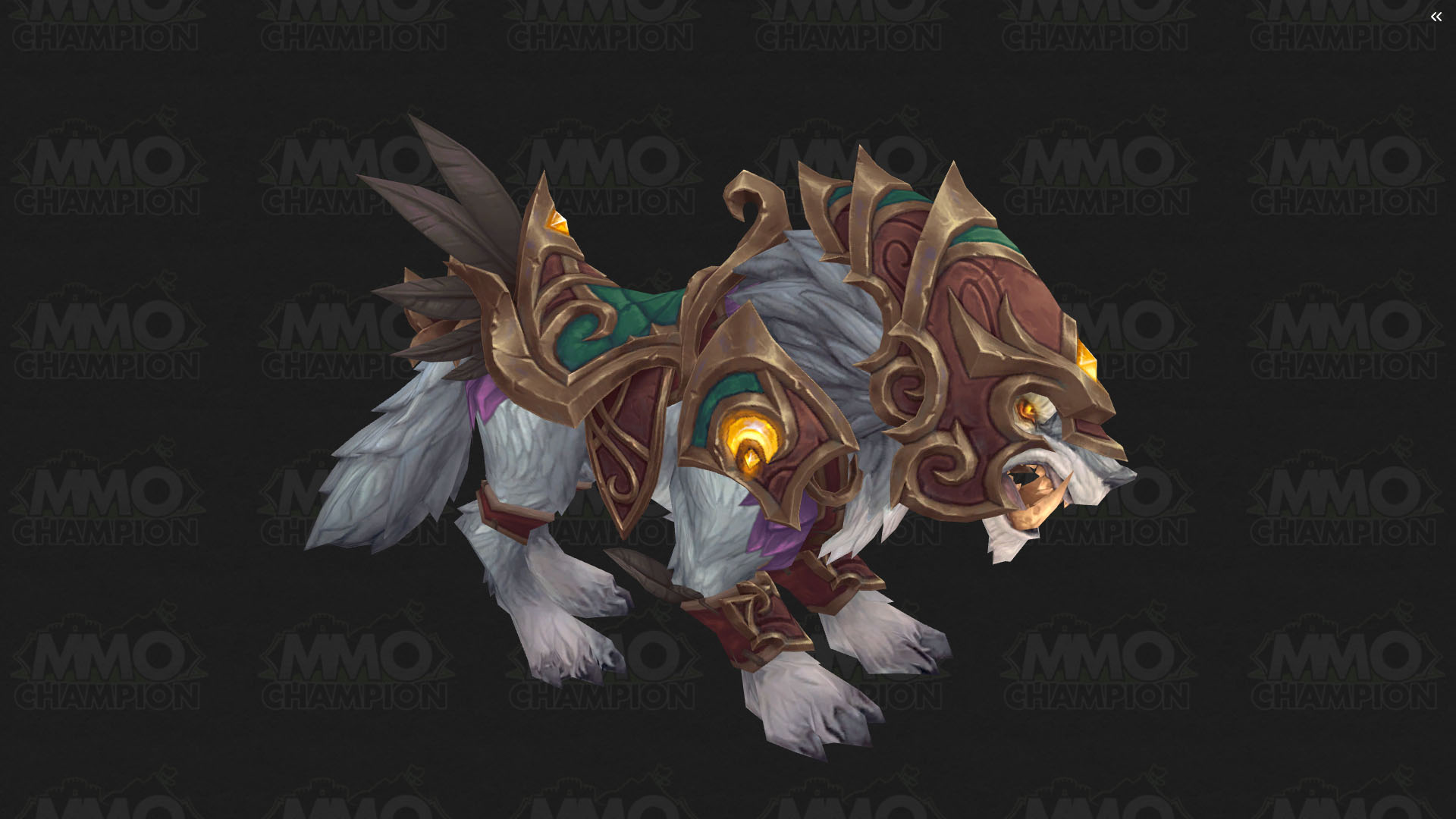 Patch 10.2.7 : Alliance Wolf Mount Red