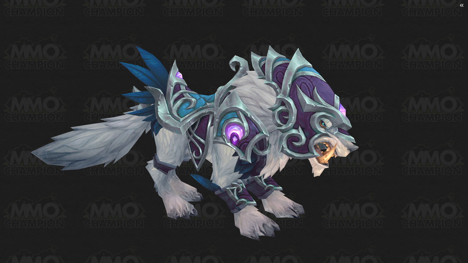 Patch 10.2.7 : Alliance Wolf Mount White