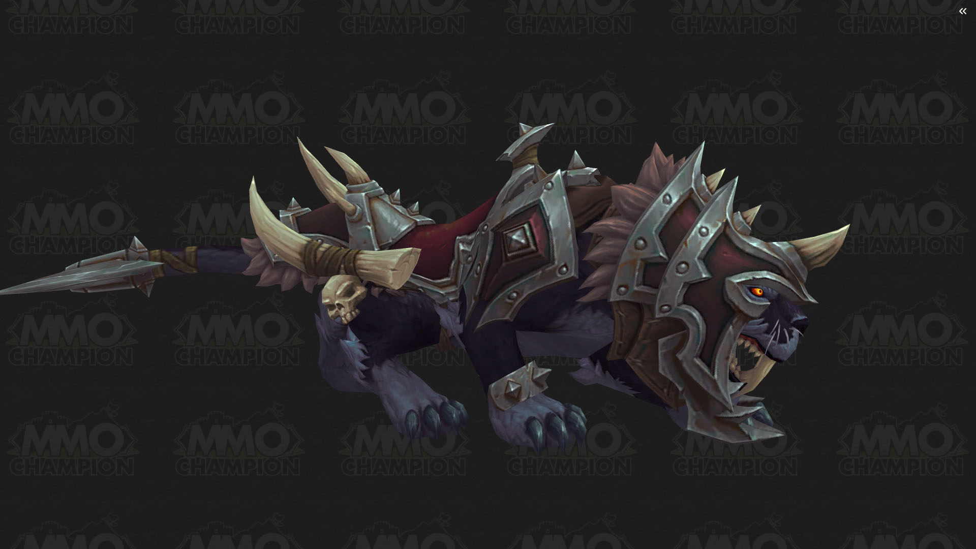 Patch 10.2.7 : Nightsaber Horde Mount Black