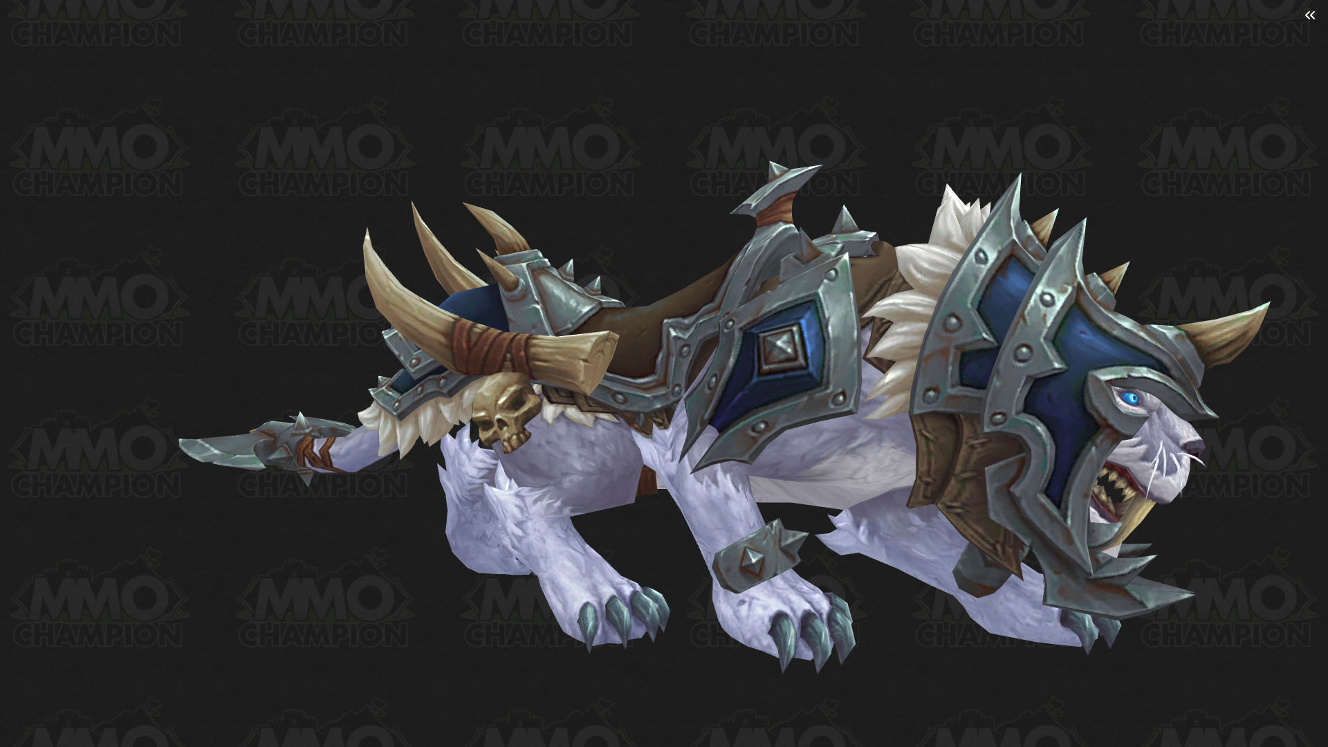 Patch 10.2.7 : Nightsaber Horde Mount White