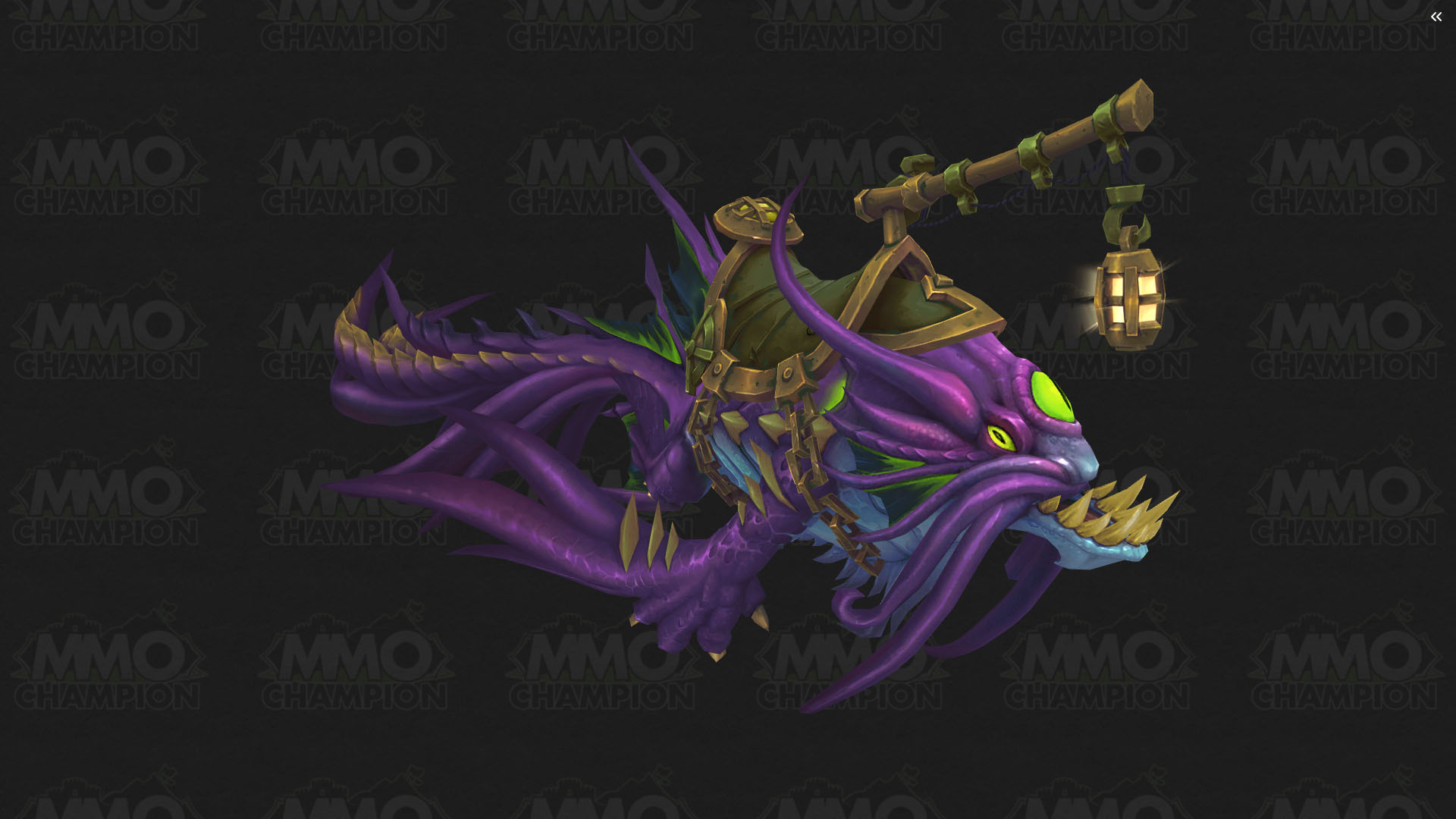 Patch 10.2.7 : Purple Old God Fish Mount