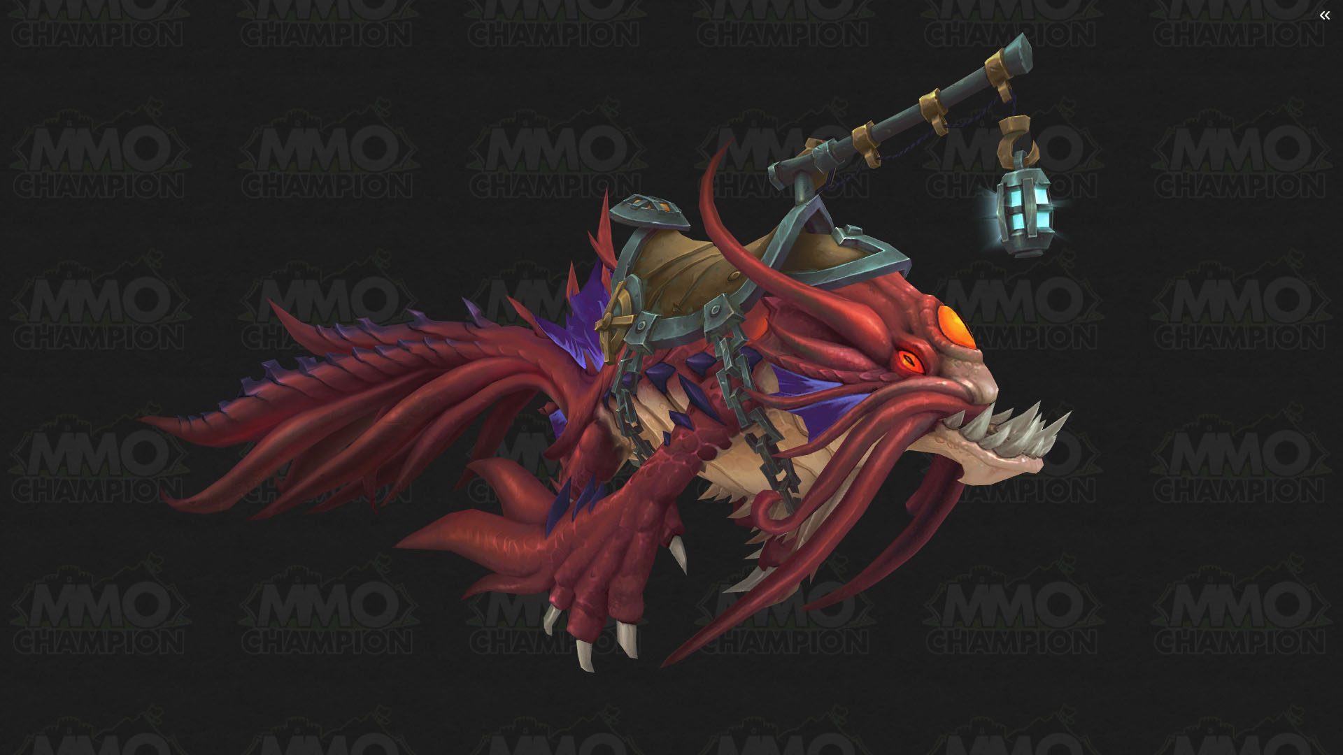 Patch 10.2.7 : Red Old God Fish Mount