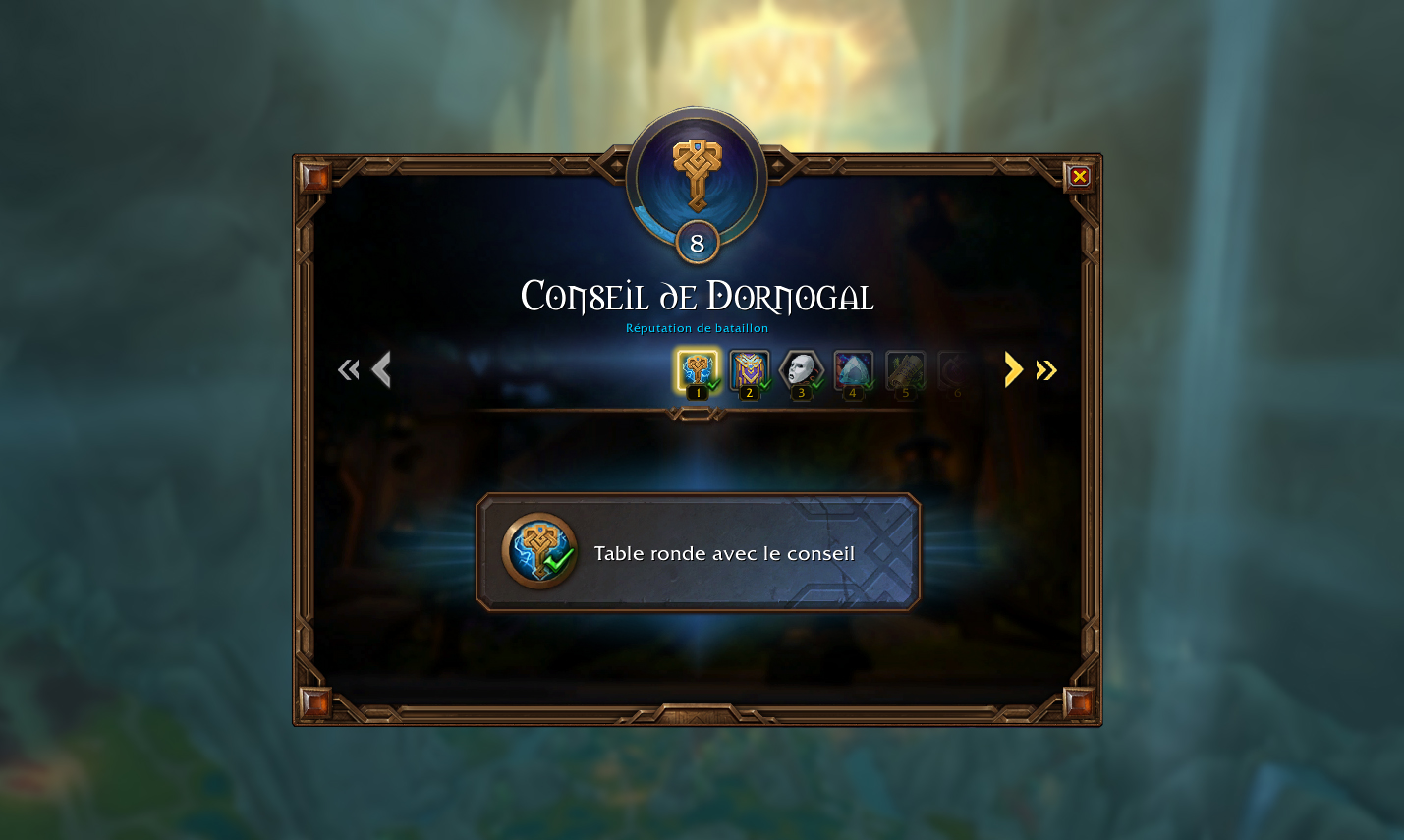 The War Within : Le Renom du Conseil de Dornogal