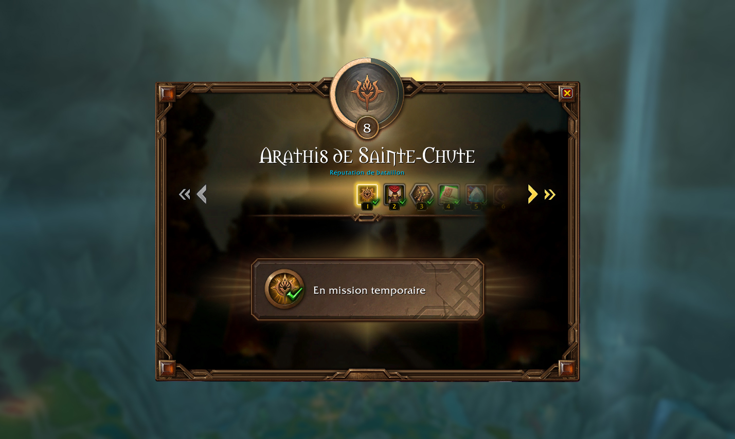 The War Within : Le Renom des Arathis de Sainte-Chute