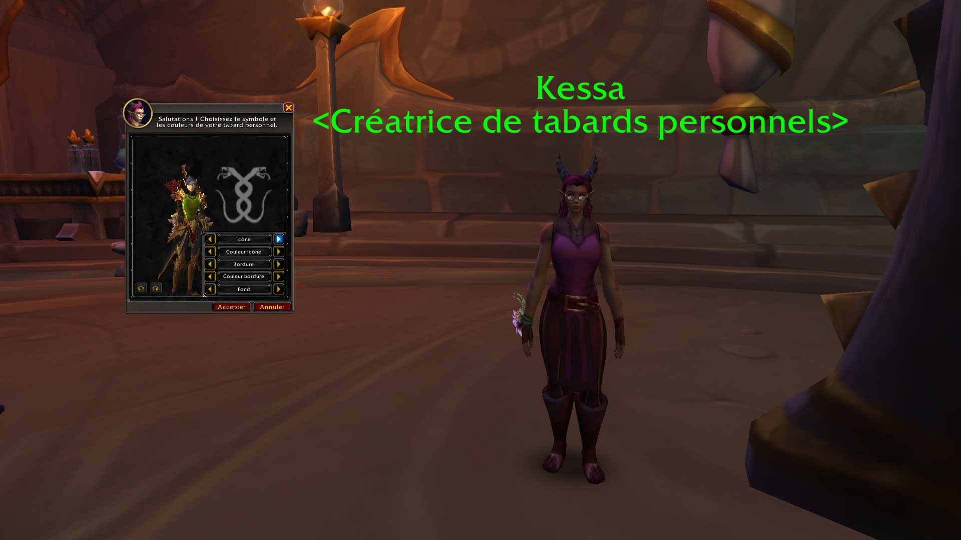 Obtenez un tabard personnel au patch 10.2.7