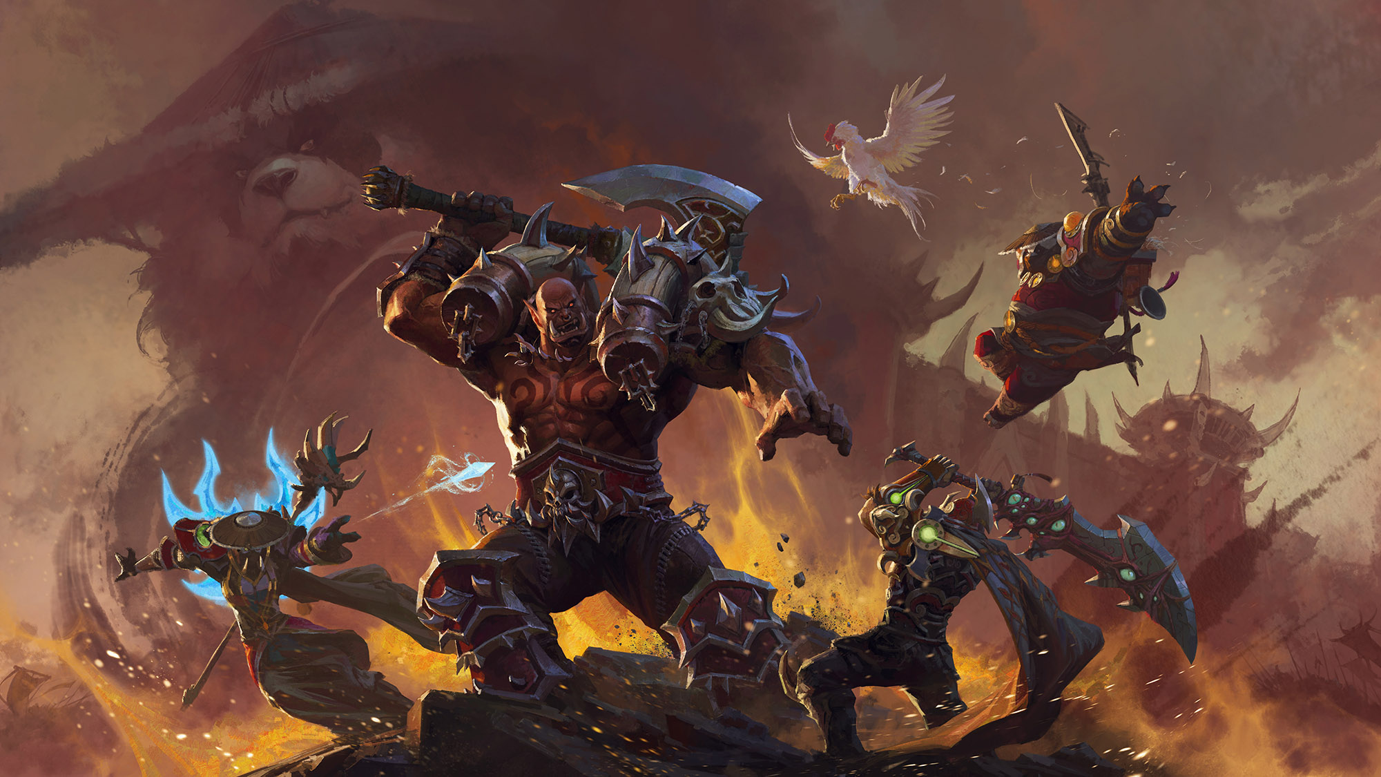 Mists of Pandaria WoW Remix : L'artwork officiel