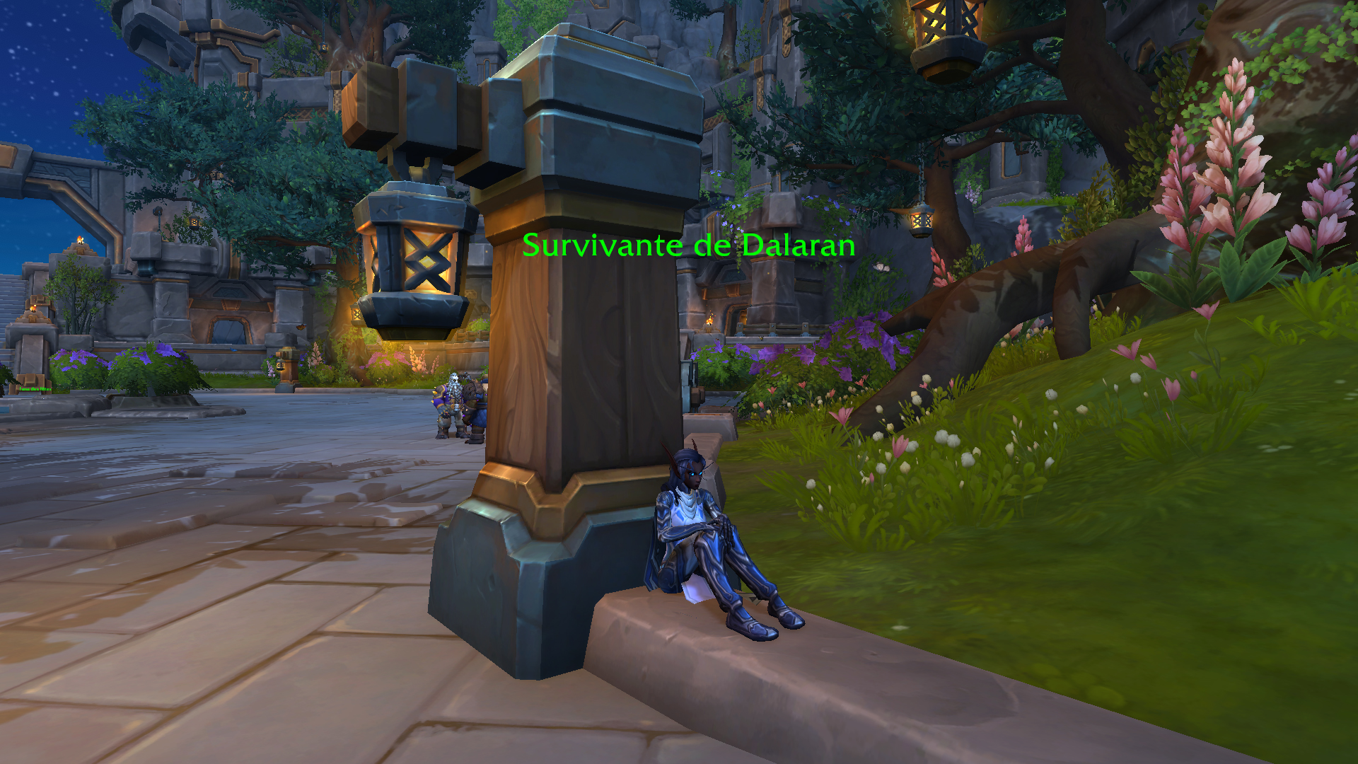 Discutez avec la survivante de Dalaran à Dornogal