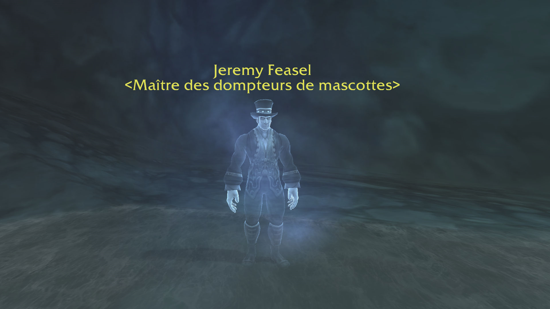 Jeremy Feasel dans la cavernes des esprits