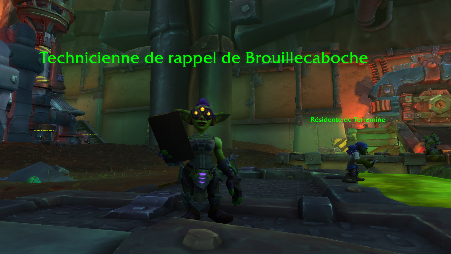 Technicienne de rappel de Brouillecaboche