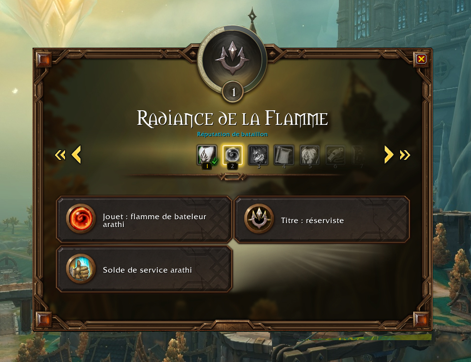 The War Within : Le Renom Radiance de la Flamme