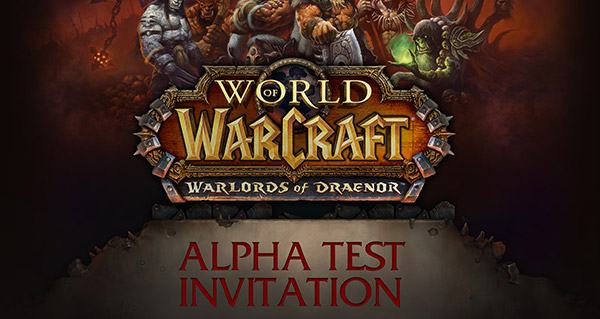 Alpha de Warlords of Draenor